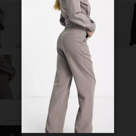 - NWT-4th & Reckless High Rise Straight Leg Trouser - Picture 3 of 9